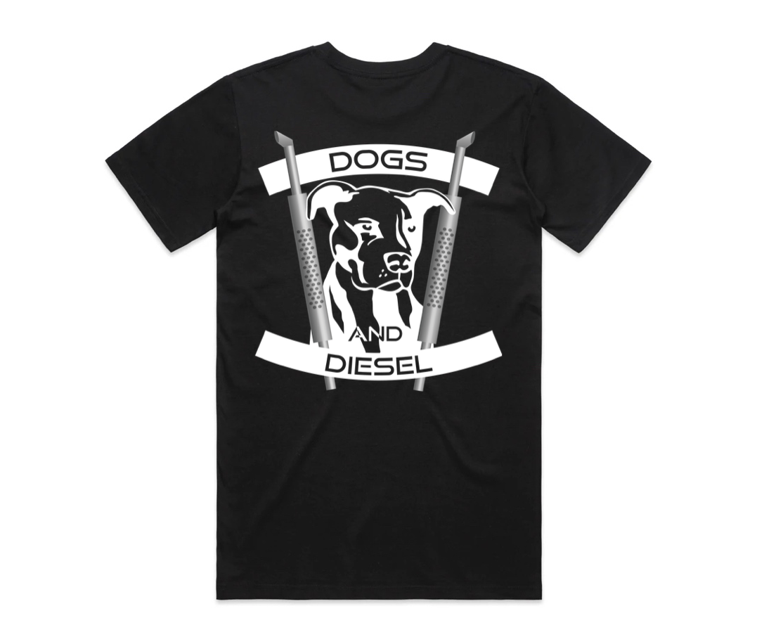 Men's Classic Tees Pocket Print - Black