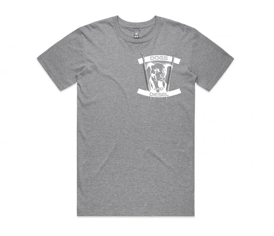 Men's Classic Tees Pocket Print - Grey